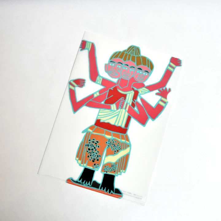 HANA A4クリアファイル 山野将司さん「アシュラの絵」 – My