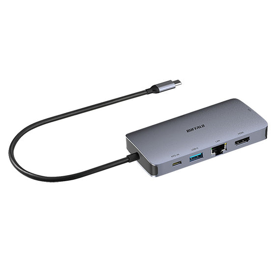 バッファロー／LUD-U3-CU302SV  PD対応 6in1 VGA付きポートリプリケーター